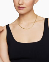 Box Chain Necklace in 18k Yellow Gold, 2.7mm